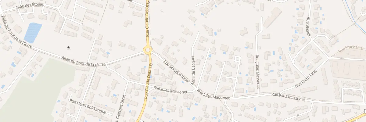 Plan du 4 All de Bacquet à Saint-Médard-en-Jalles