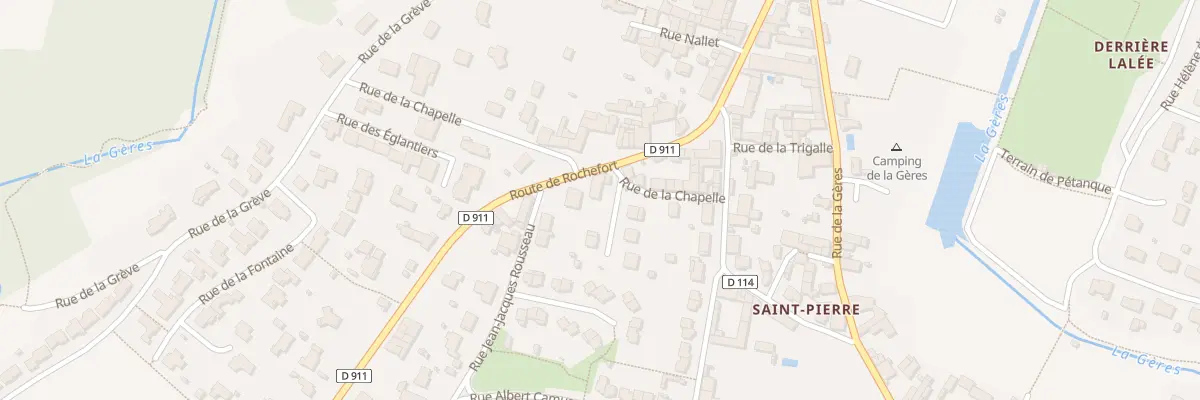 Plan du 10 Rue de la Chapelle à Surgères