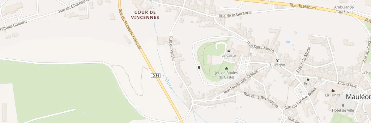 Plan du 21 Rue de Prévie à Mauléon