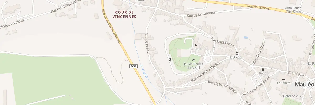 Plan du 19B Rue de Prévie à Mauléon