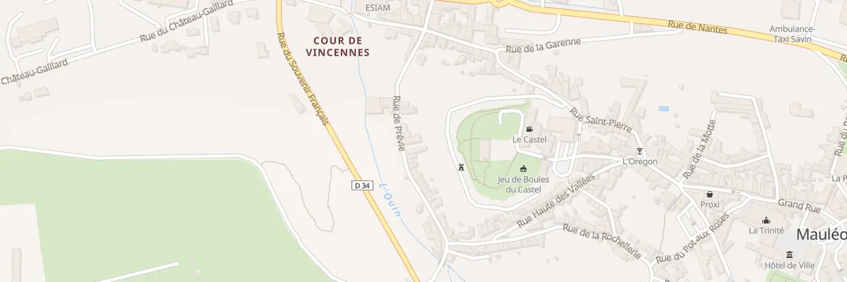 Plan du 19 Rue de Prévie à Mauléon