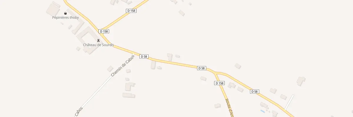 Plan du 235 Rte de Brassempouy à Gaujacq