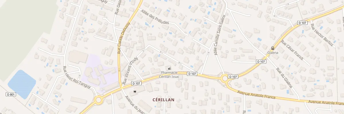 Plan du 9A Rue Vincent d’Indy à Saint-Médard-en-Jalles