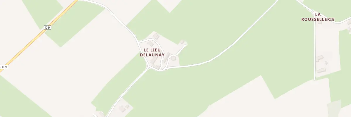 Plan du 55 Imp du Lieu Delaunay - Livry à Caumont-sur-Aure