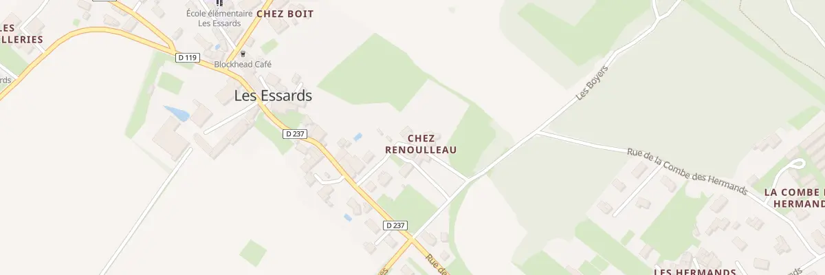 Plan du 9 Rue de chez Renouleau aux Essards