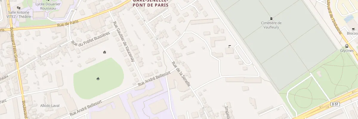 Plan du 39 Rue de la Senelle à Laval