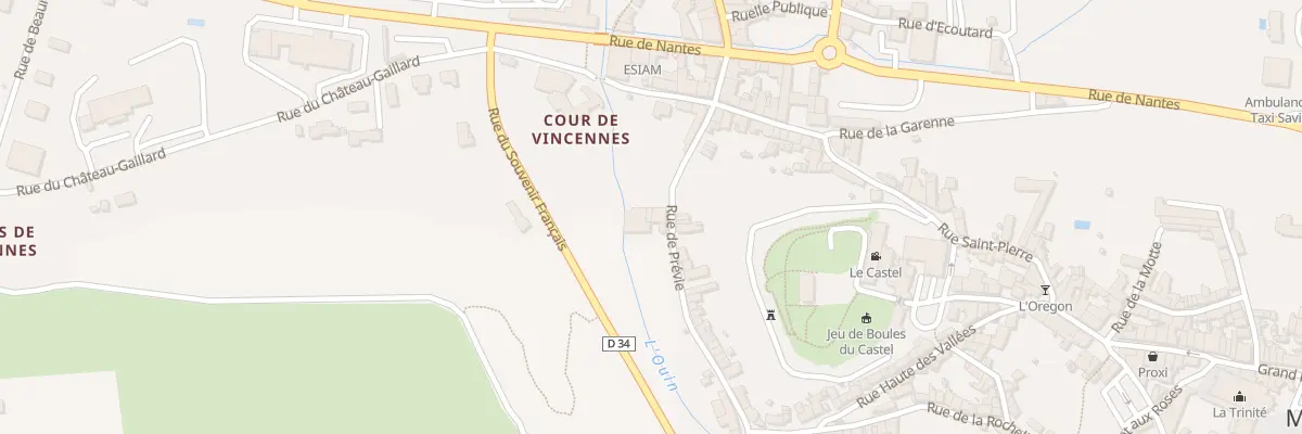 Plan du 10 Rue de Prévie à Mauléon