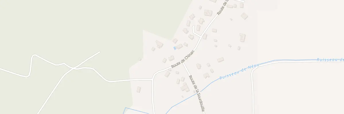 Plan du 516 Rte de Chinan à Trensacq