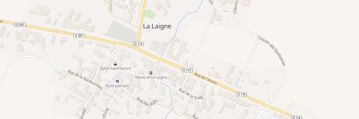 Plan du 145 Rue de l’Aunis à La Laigne