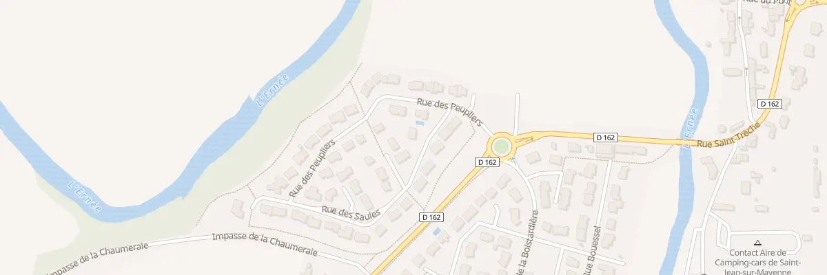Plan du 4 Rue des Saules à Saint-Jean-sur-Mayenne