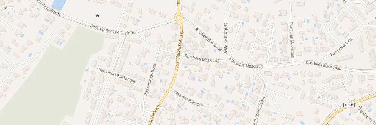 Plan du 42 Rue Jules Massenet à Saint-Médard-en-Jalles