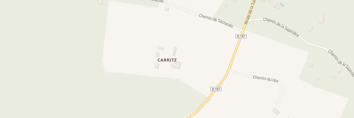 Plan du 21 Carritz à Ousse-Suzan