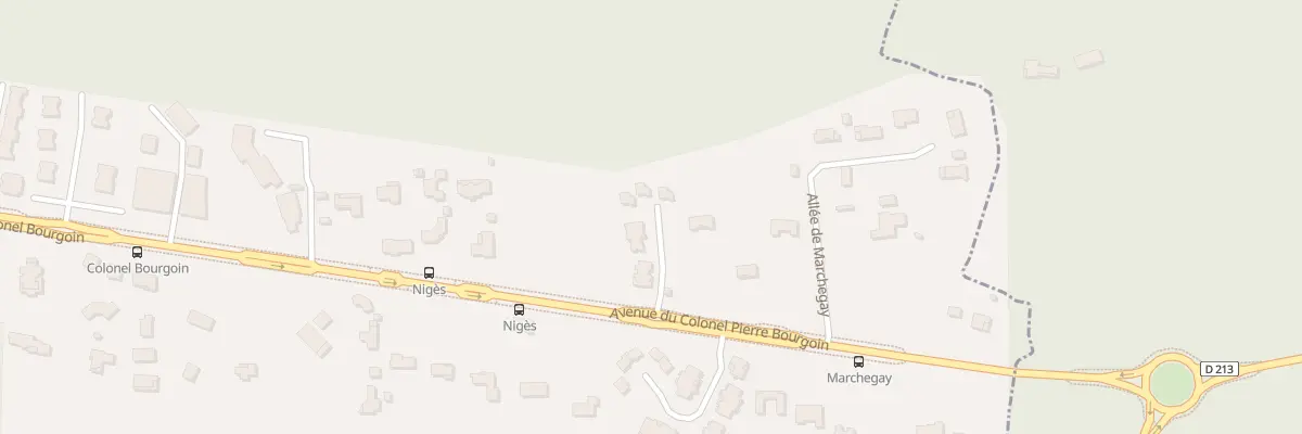Plan du 45 Av Col Pierre Bourgoin à Martignas-sur-Jalle