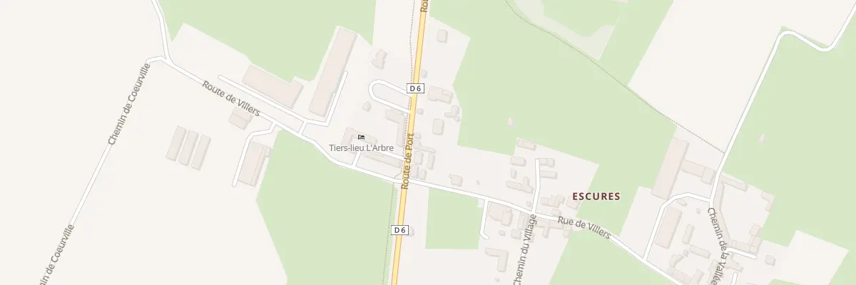 Plan du 16 Rte de Port à Commes