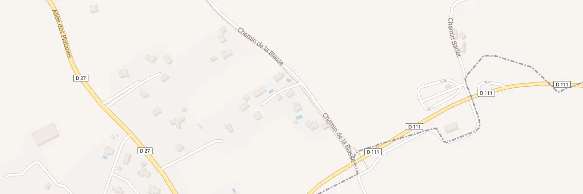 Plan du 10 Imp de la Biasse à Méritein