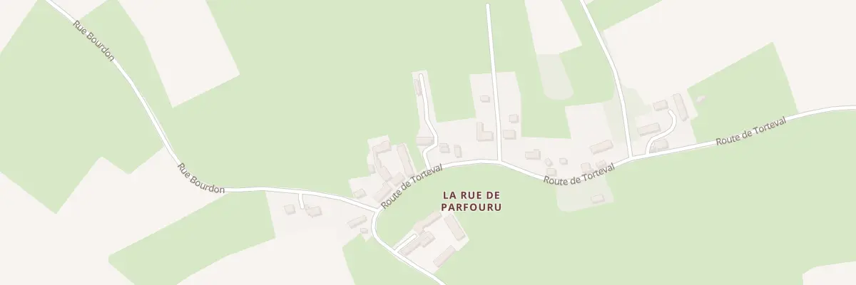 Plan du 5010 La Rue de Parfouru (Livry) à Caumont-sur-Aure