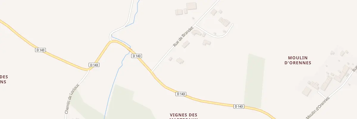 Plan du 15 Rue de Brandet à Montpellier-de-Médillan