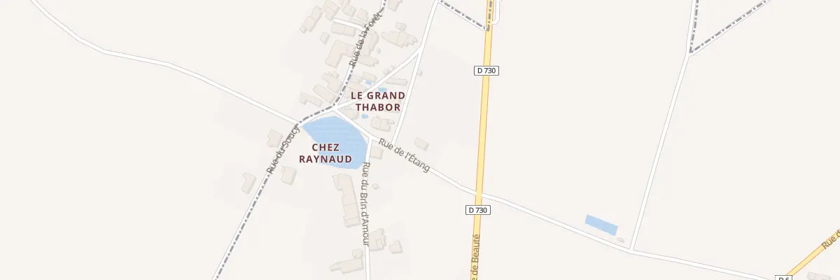 Plan du 4 Rue du Grand Thabor à Boutenac-Touvent