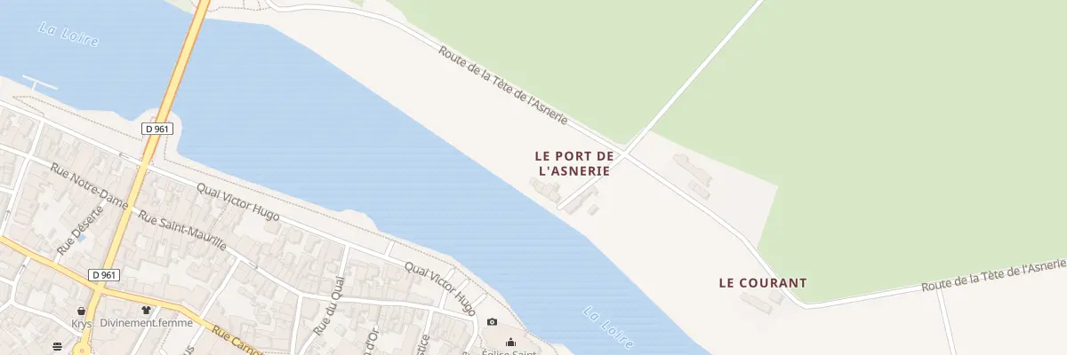 Plan du 89 Che du Port de l’Asnerie à Chalonnes-sur-Loire