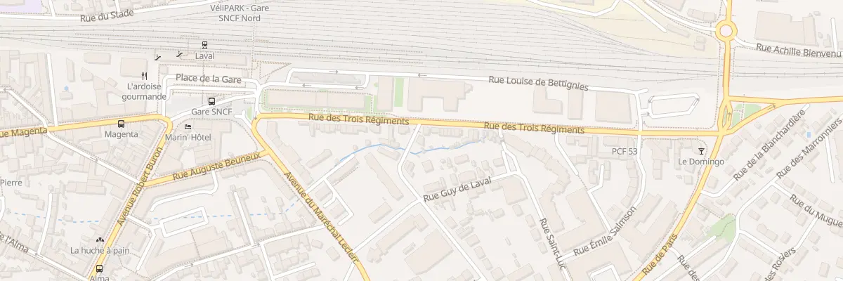 Plan du 3 Rue de la Fleurière à Laval