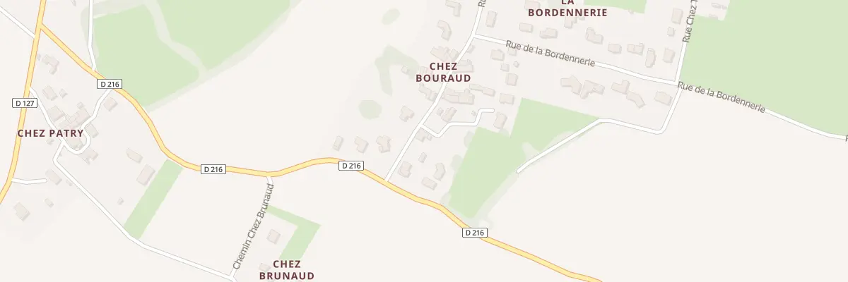 Plan du 15 Rue de Chez Bouraud à Luchat