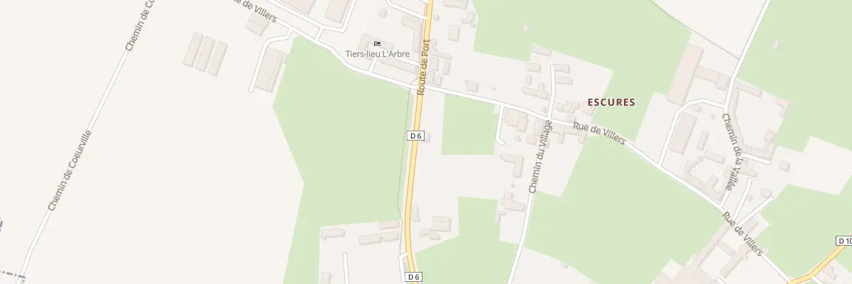 Plan du 12 Rte de Port à Commes