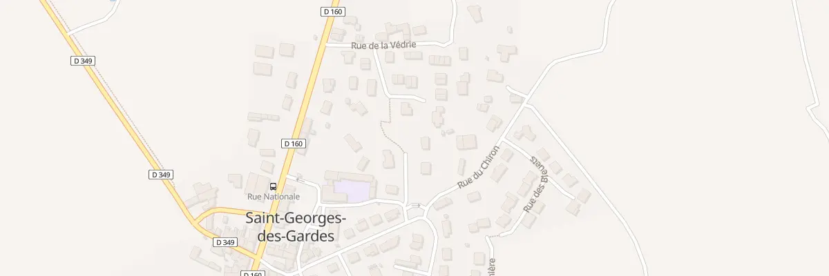 Plan du 6 Imp du Bordage à Chemillé-en-Anjou