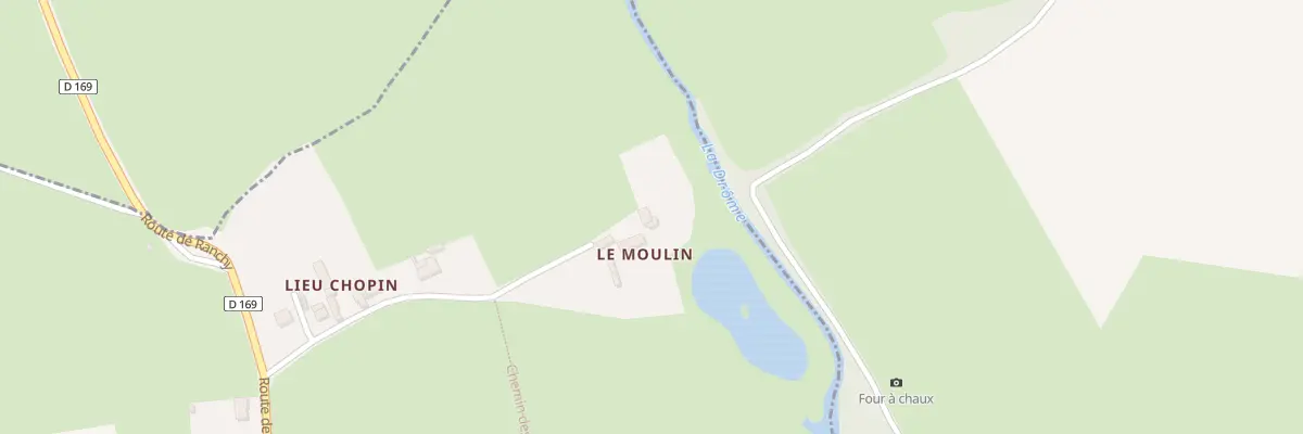 Plan du 10 Che du Moulin à Subles
