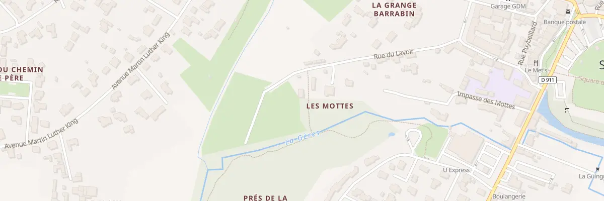 Plan du 18 Rue du Lavoir à Surgères