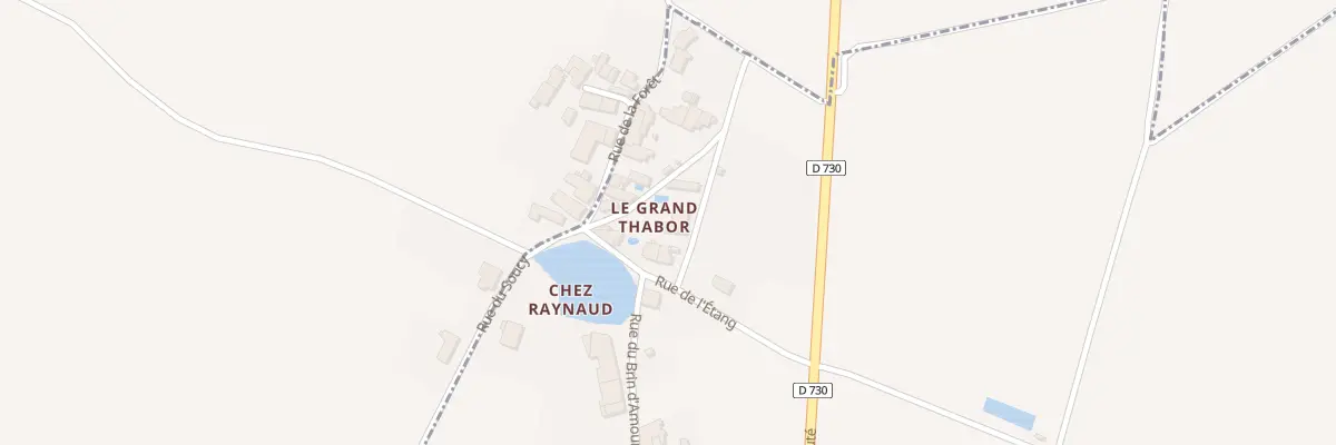 Plan du 3 Rue du Grand Thabor à Boutenac-Touvent