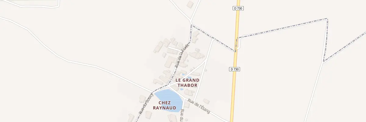 Plan du 8 Rue de la forge à Boutenac-Touvent