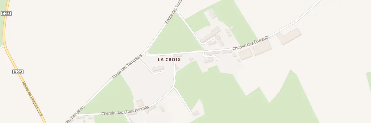Plan du 104 Che des Écureuils à Cahagnes