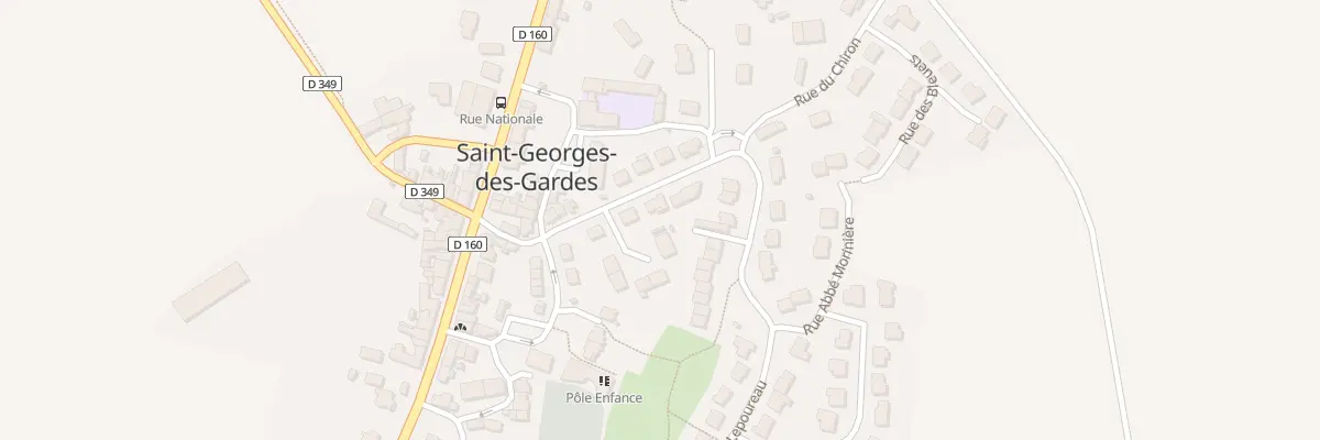 Plan du 6 Rue de la Garenne à Chemillé-en-Anjou