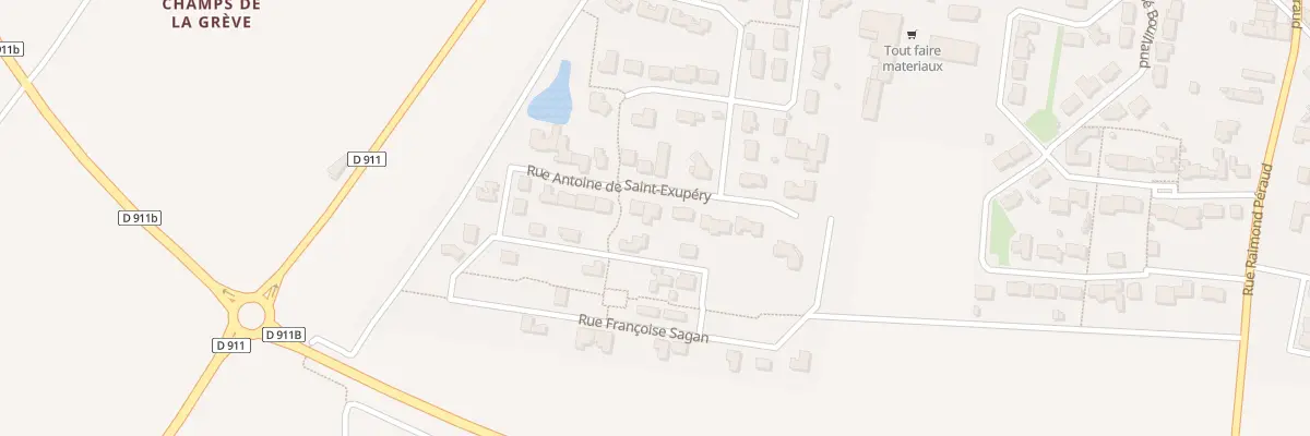 Plan du 26 Rue Antoine de St Exupery à Surgères