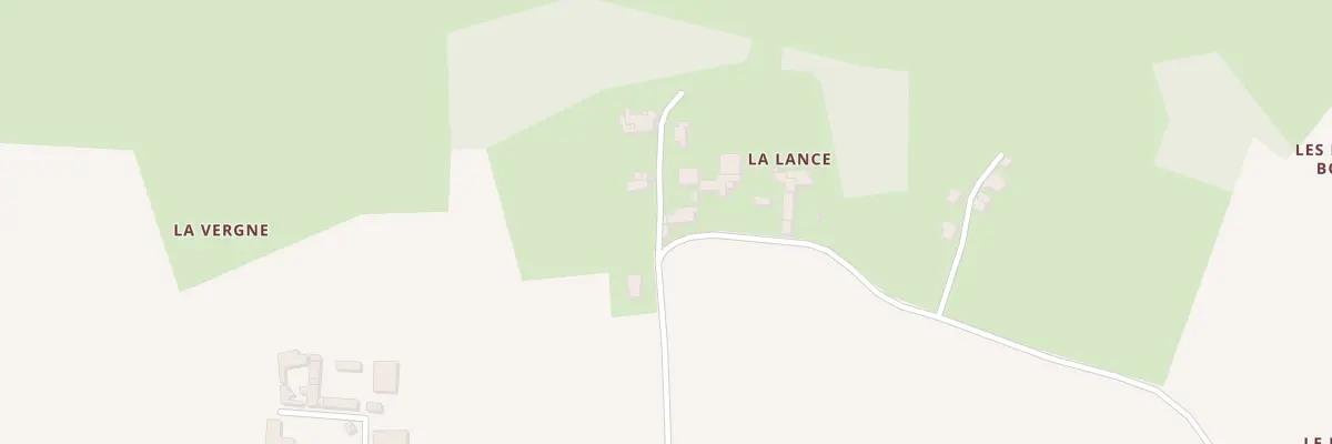 Plan du 5087 La Lance à Champdolent