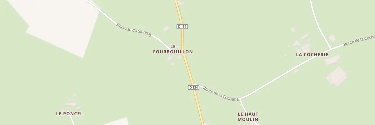 Plan du 5351 Le Fourbillon à Saint-Georges-de-Rouelley