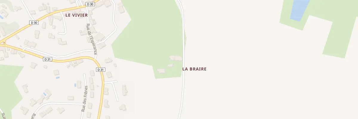Plan du 1 La Braire à Vouvant
