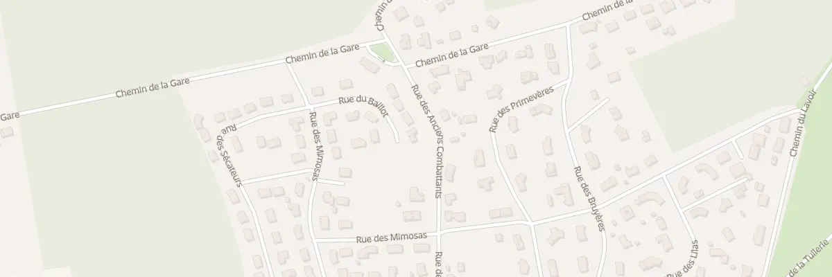 Plan du 11 Rue du Baillot à Avensan