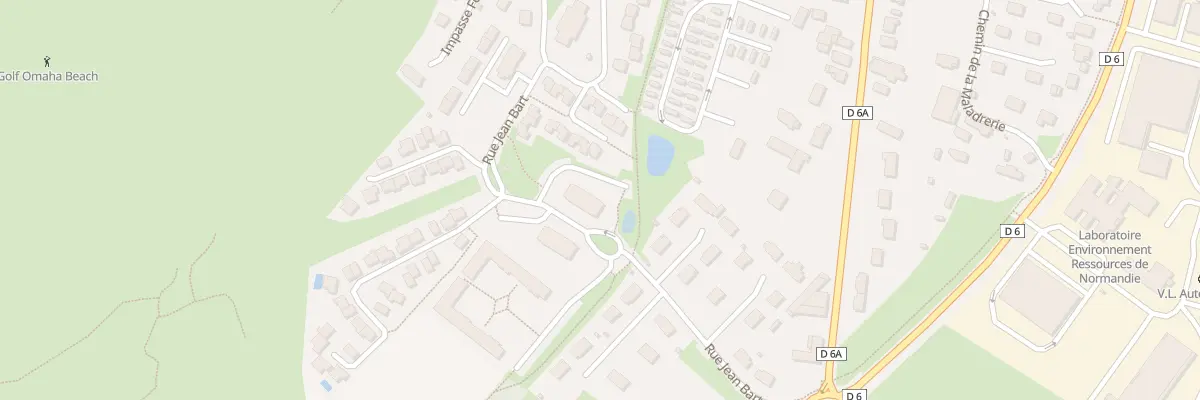 Plan du 22 Rue Jean Bart à Port-en-Bessin-Huppain