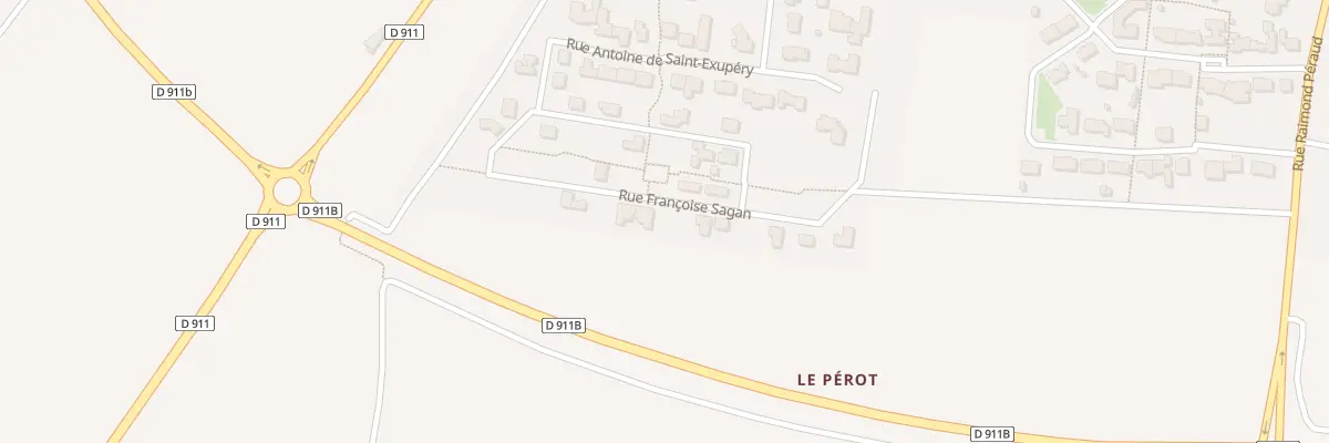 Plan du 29 Rue Françoise Sagan à Surgères