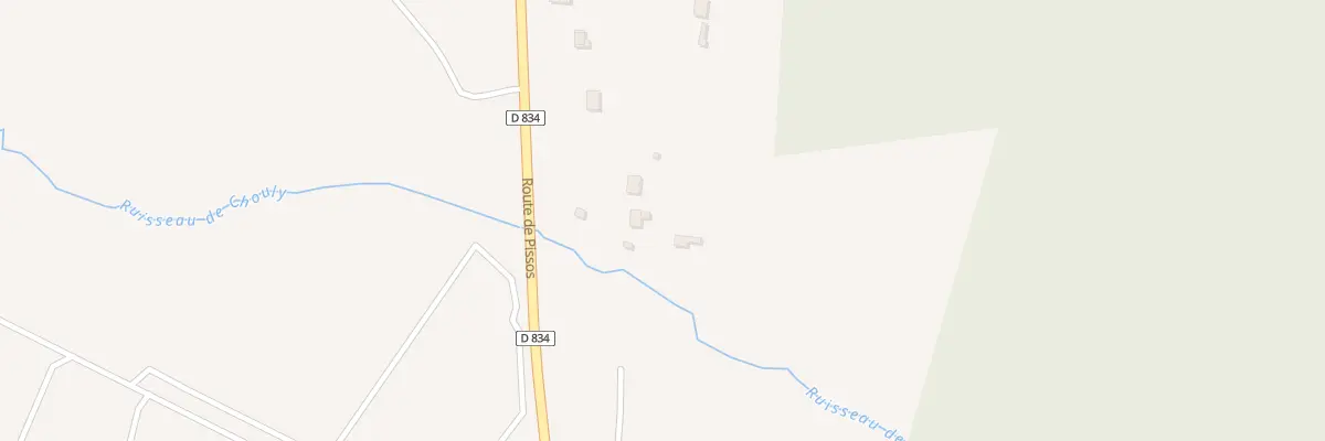 Plan du 3136 Rte de Pissos à Trensacq