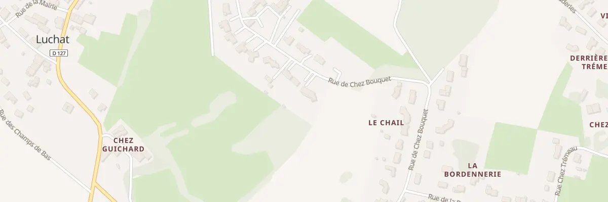 Plan du 20 Rue de Chez Bouquet à Luchat