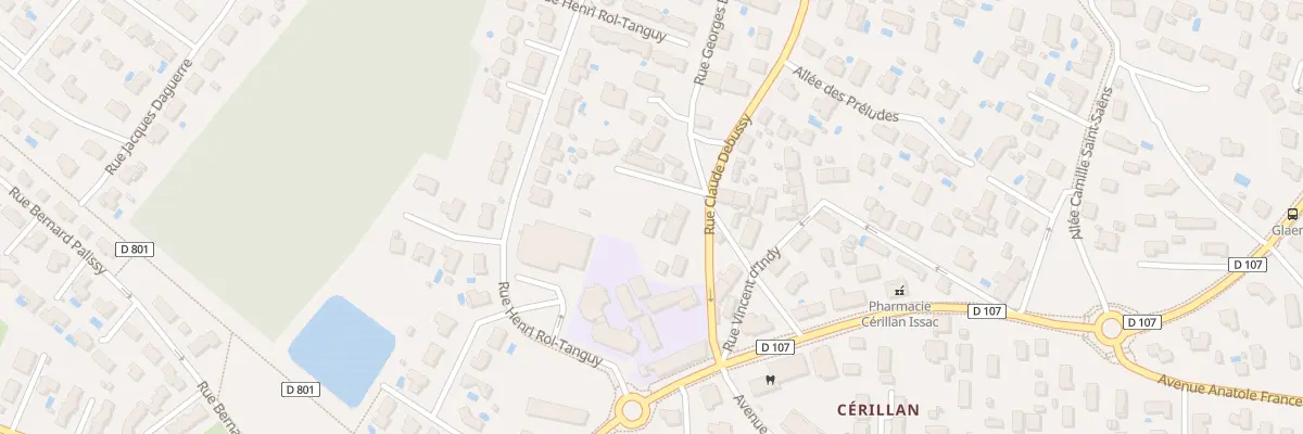 Plan du 6B Rue Claude Debussy à Saint-Médard-en-Jalles