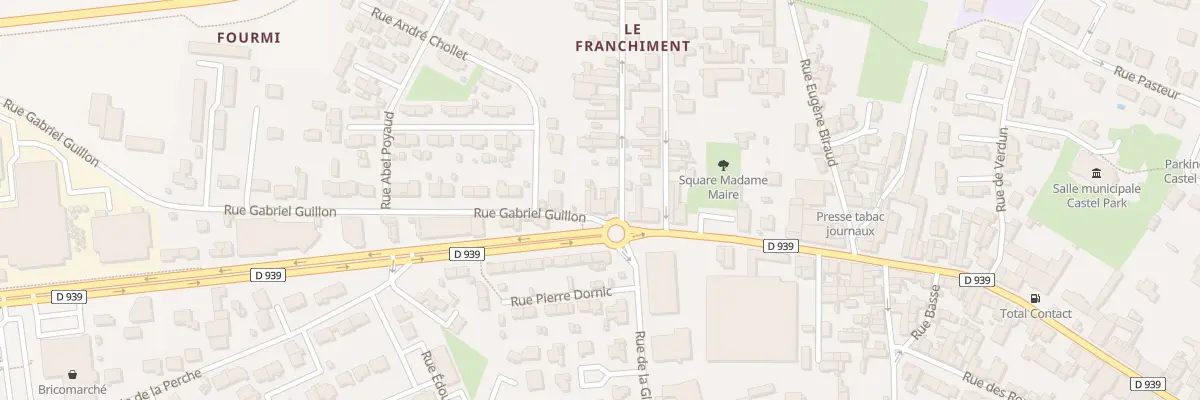 Plan du 3 Rue Gabriel Guillon à Surgères
