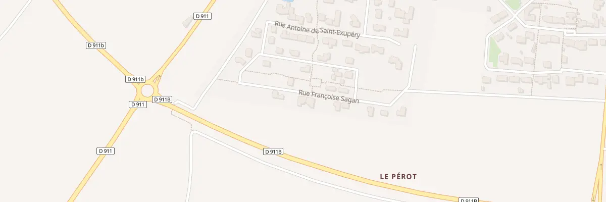 Plan du 25 Rue Françoise Sagan à Surgères