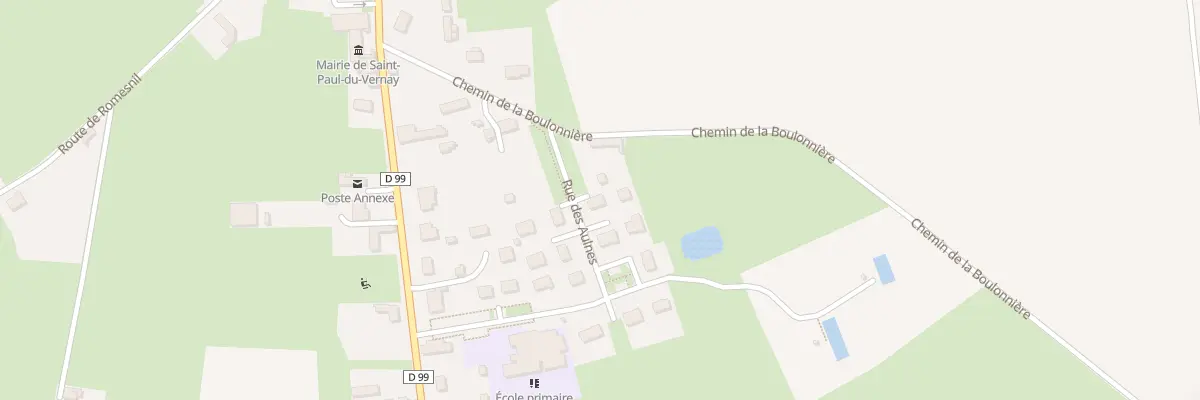Plan du 232 Rue des Aulnes à Saint-Paul-du-Vernay