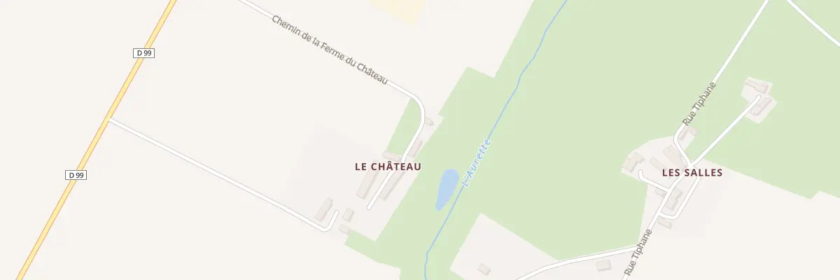 Plan du 5115 La Ferme du Chateau à Cahagnolles