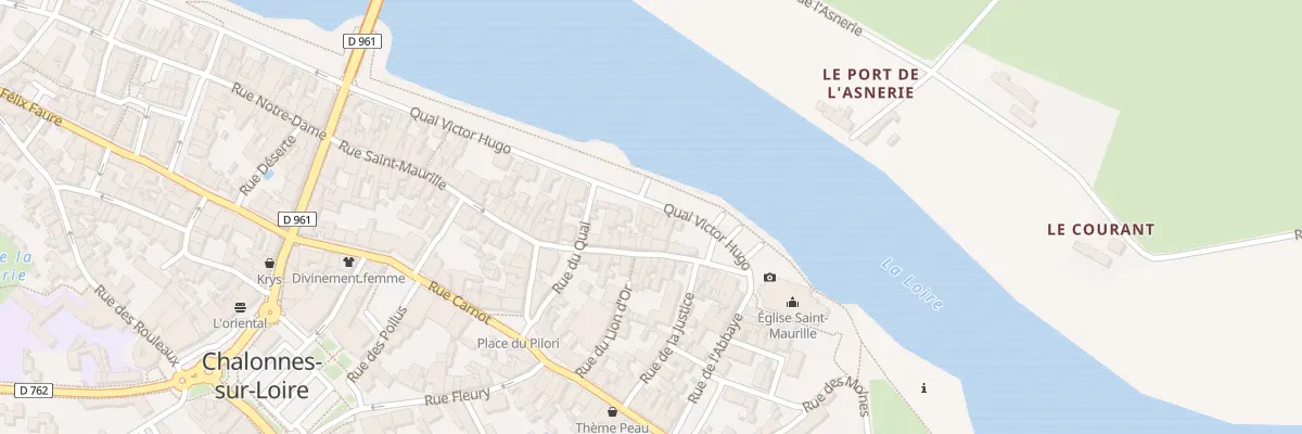 Plan du 3 Quai Victor Hugo à Chalonnes-sur-Loire