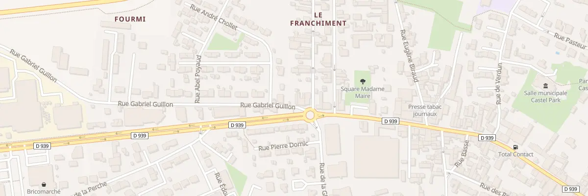 Plan du 7 Rue Gabriel Guillon à Surgères