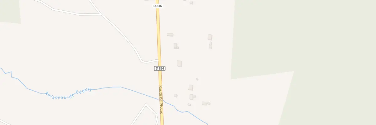 Plan du 3208 Rte de Pissos à Trensacq